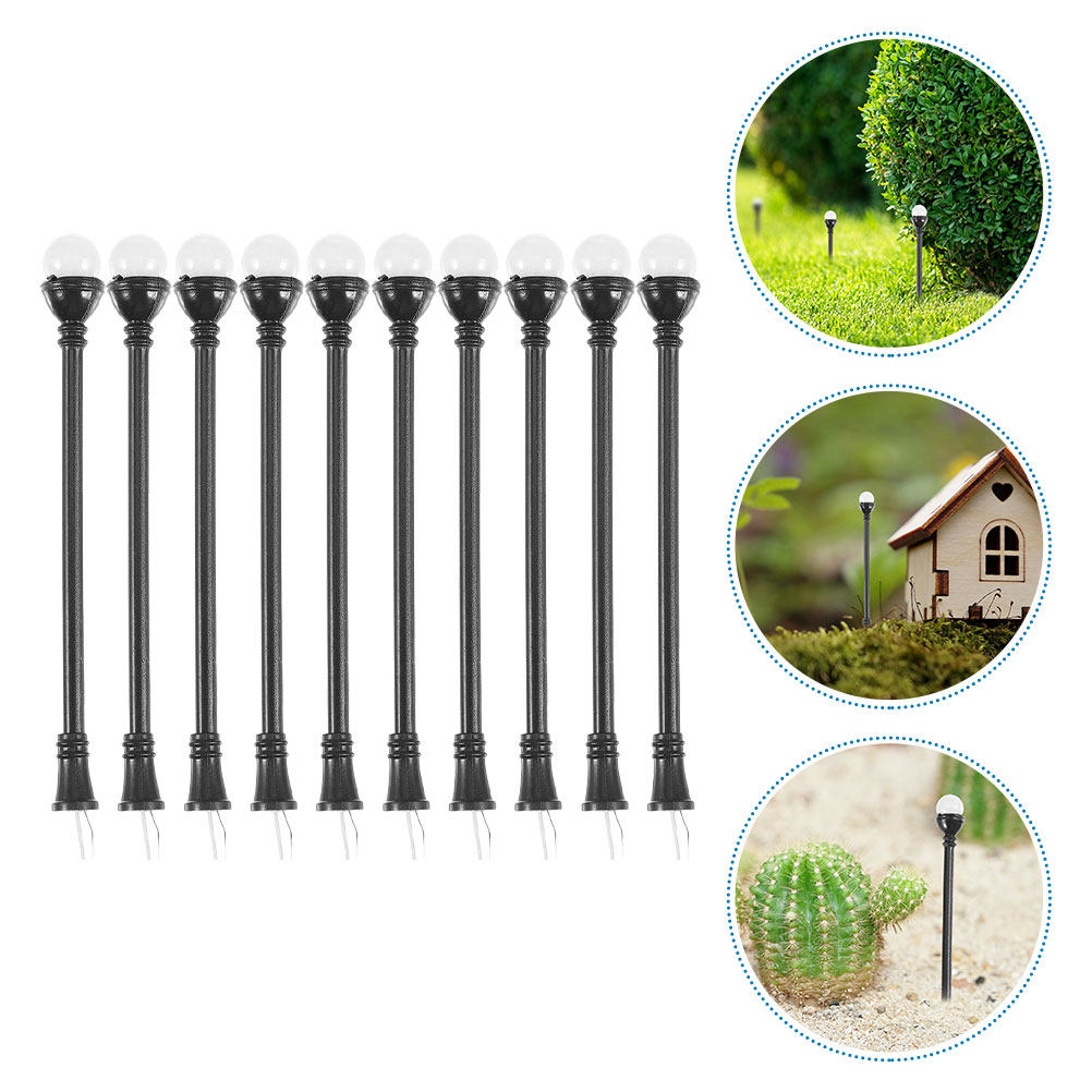 Bonsai Garden House - 20Pcs Miniature Street Lamp High Quality
