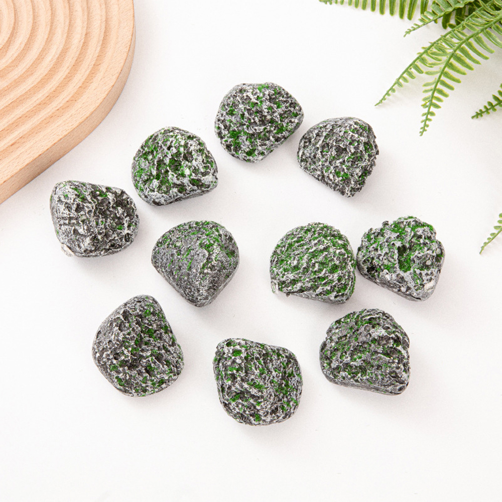 10PCS Mossy Gray Stone Multi-s - Bonsai Rock Garden avaliação e preço