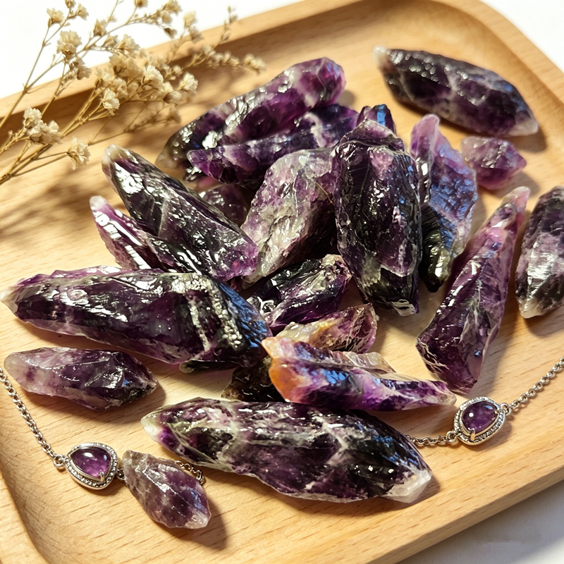 Natural Amethyst Stone for Jew - Bonsai Rock Garden avaliação e preço
