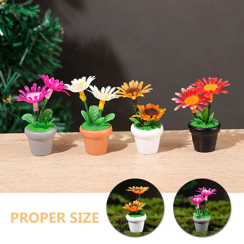 4Pcs Mini Bonsai Plant Potted  - Bonsai Garden House avaliação e preço