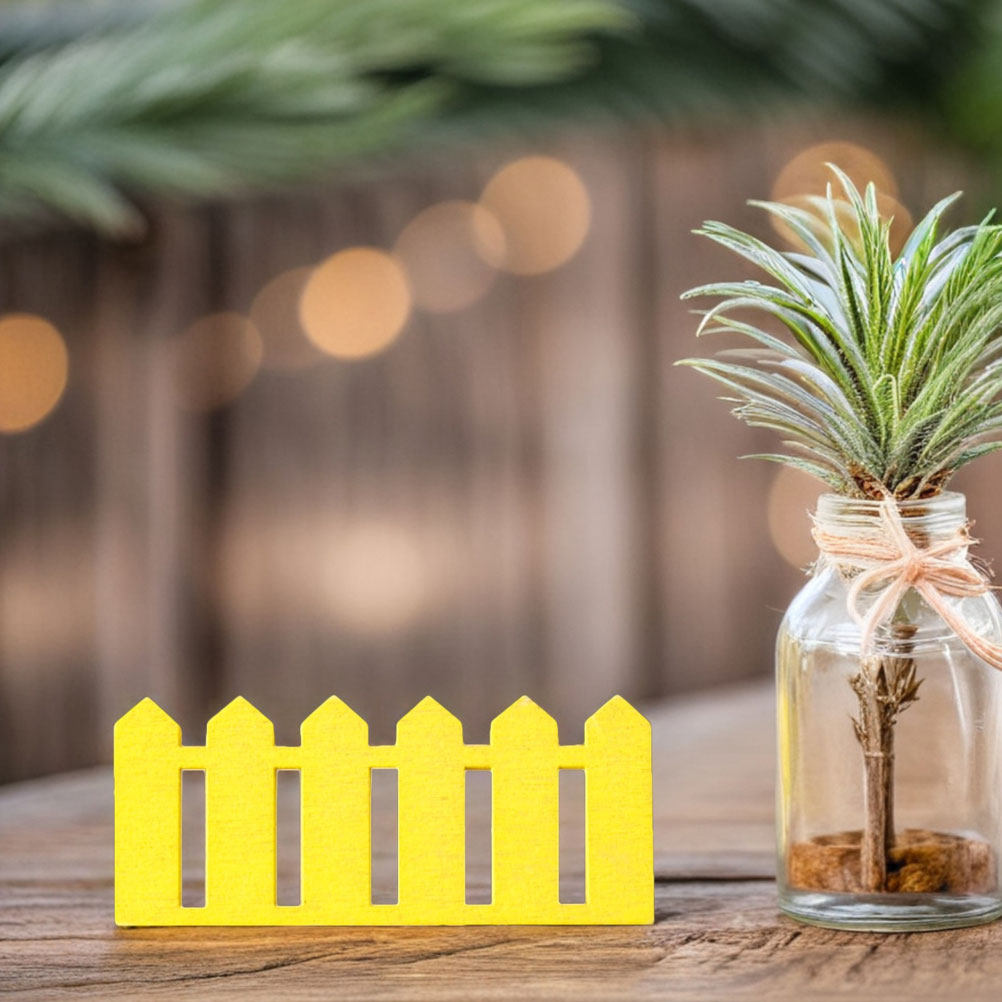 30Pcs Mini Wood Picket Fence M - Bonsai Garden Set Up avaliação e preço