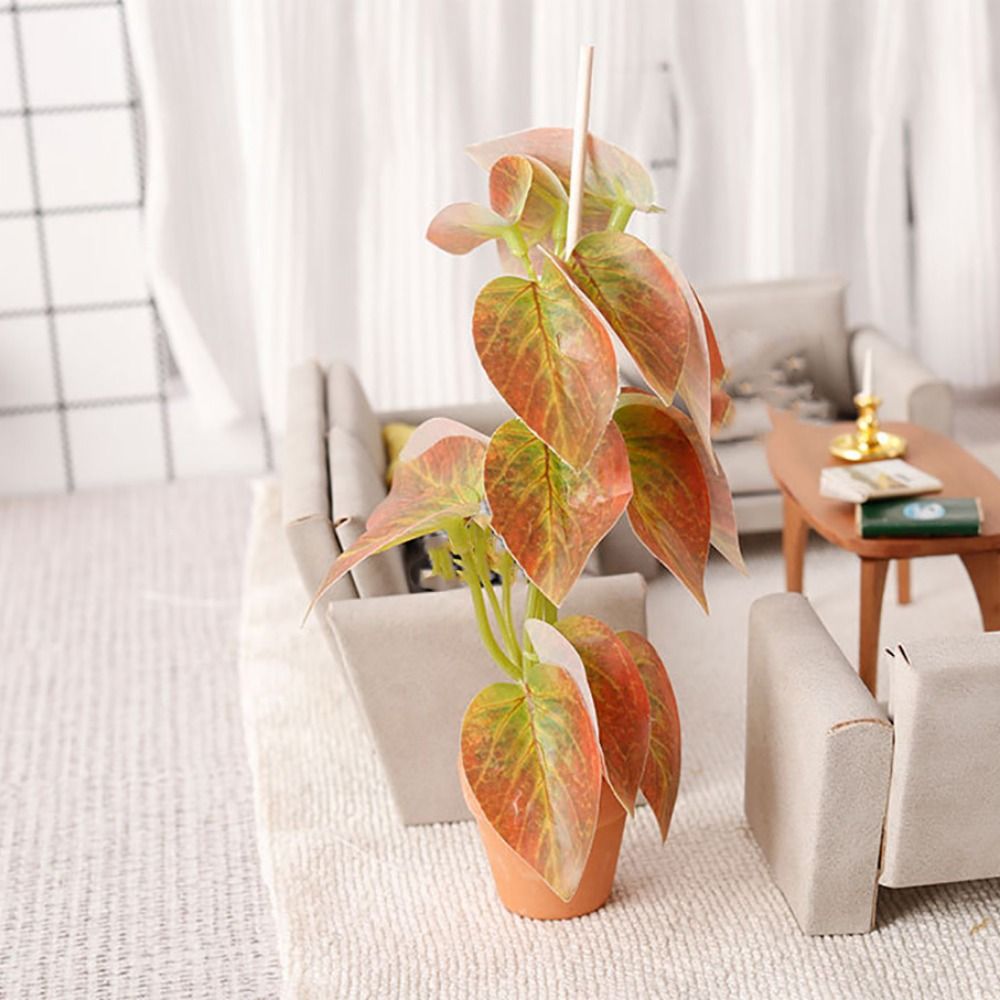 Creative 1:12 Dollhouse Plant  - Bonsai Garden House avaliação e preço