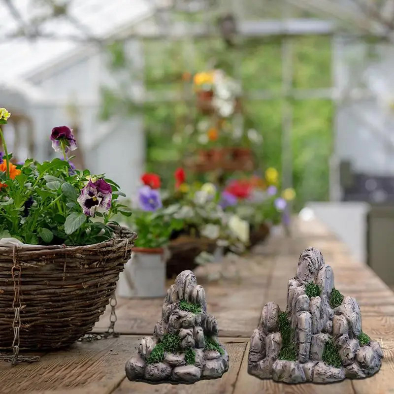 Mini Mountain Artificial Hill  - Bonsai Rock Garden avaliação e preço