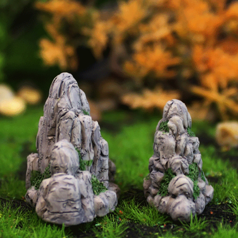 Mini Mountain Artificial Hill  - Bonsai Rock Garden avaliação e preço