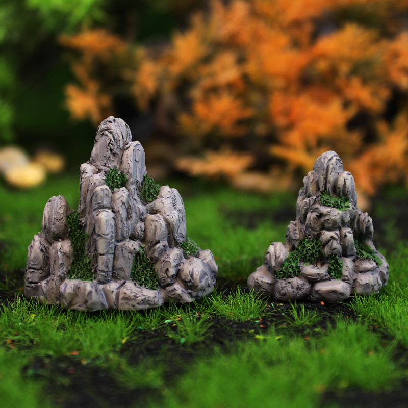 Mini Mountain Artificial Hill  - Bonsai Rock Garden avaliação e preço