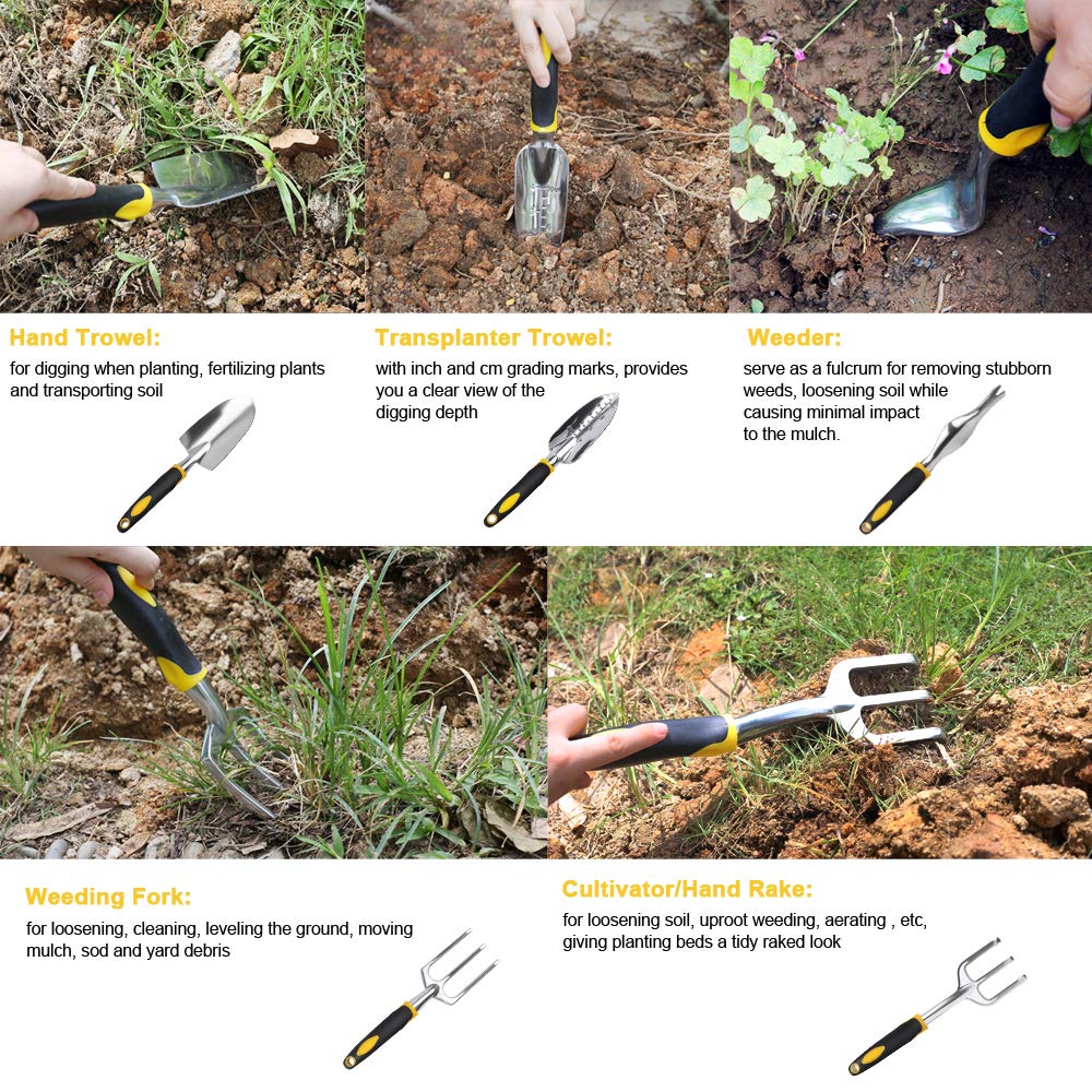 Garden Tool Hand Trowel,Rake,C - Bonsai Garden World avaliação e preço