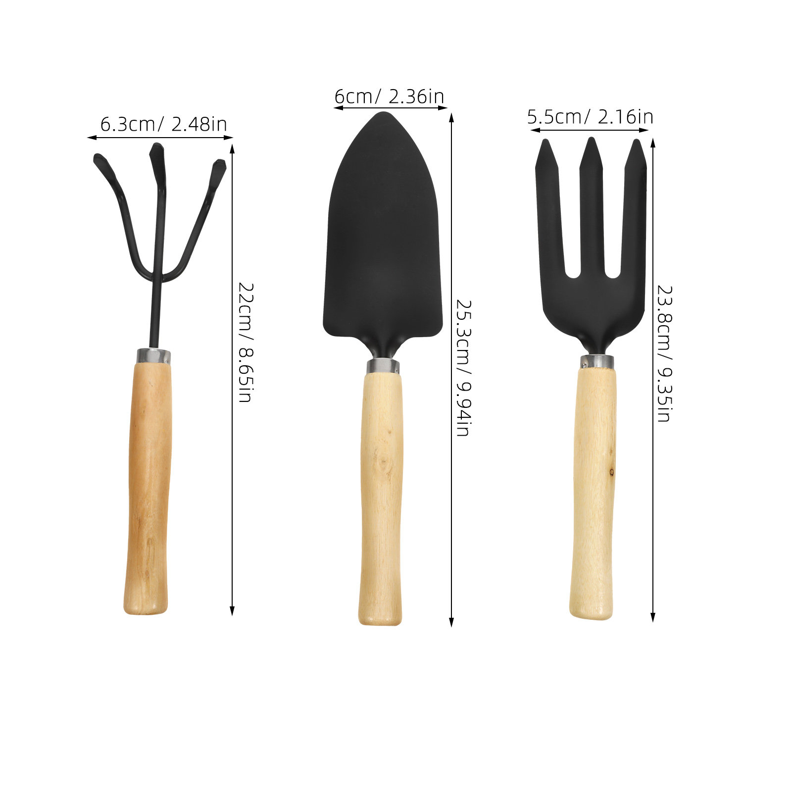 3Pcs Garden Tool Set for Woode - Bonsai Tool Set avaliação e preço