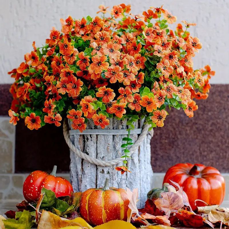 1pc ArtificialFlower Plant Euc - Bonsai Garden Festival avaliação e preço