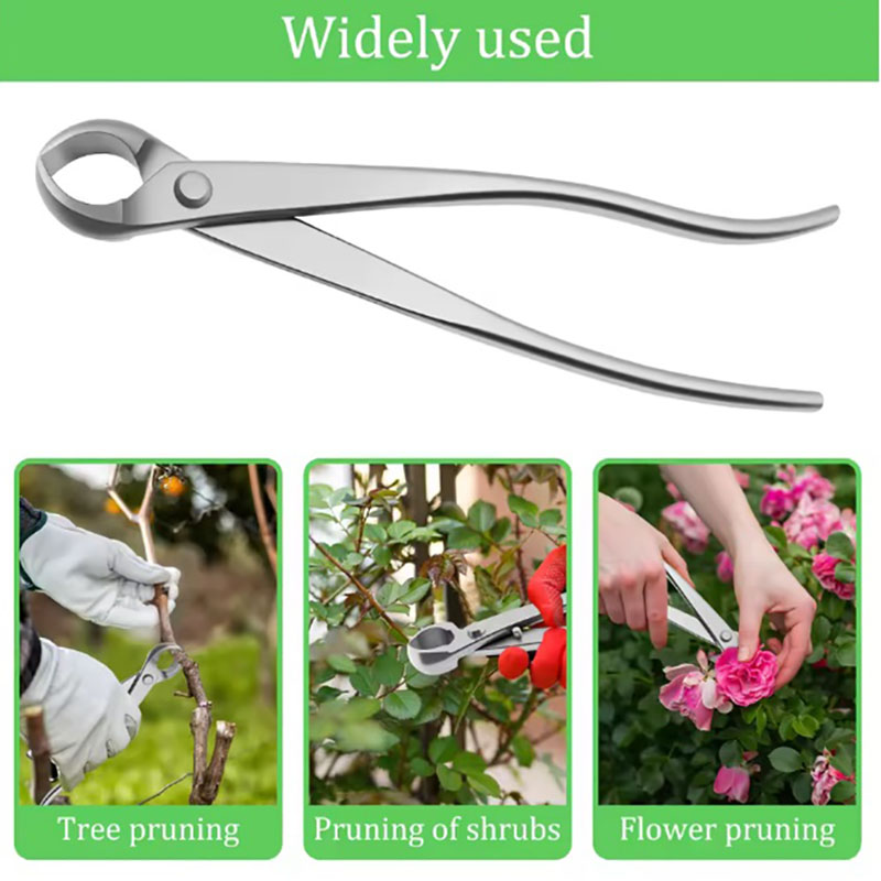 2pcs 210mm Stainless Steel Bon - Bonsai Tool Set avaliação e preço
