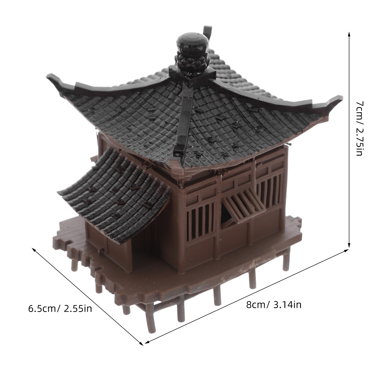 Micro Asian Pavilion Ornament  - Bonsai Garden Set Up avaliação e preço