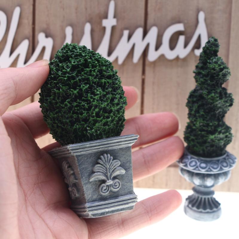 1pcs 1/12 Dollhouse Simulation - Bonsai Garden House avaliação e preço
