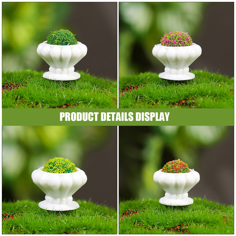 10Pcs Simulated Miniature Bons - Bonsai Garden House avaliação e preço