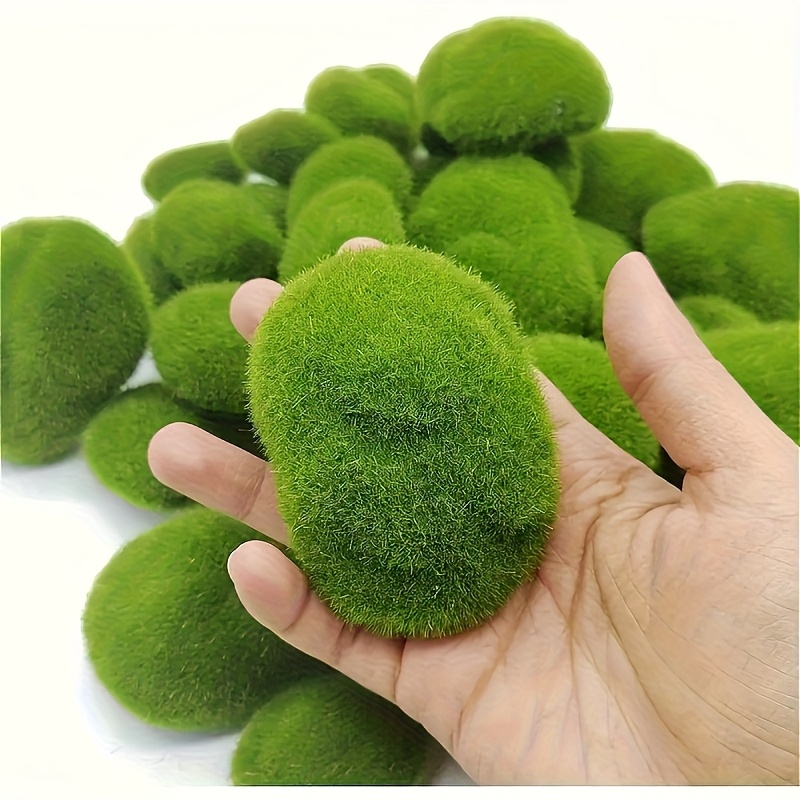 12pcs Vibrant Green Artificial - Bonsai Rock Garden avaliação e preço