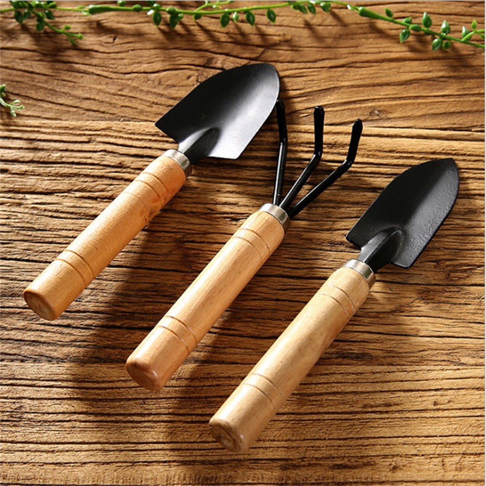 3-Piece Mini Garden Tools Set, - Bonsai Tool Set avaliação e preço