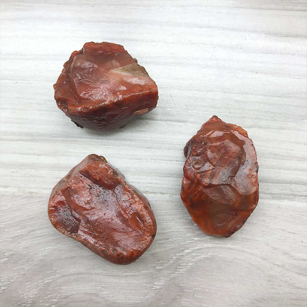 1pc Random Rough Raw Carnelian - Bonsai Rock Garden avaliação e preço