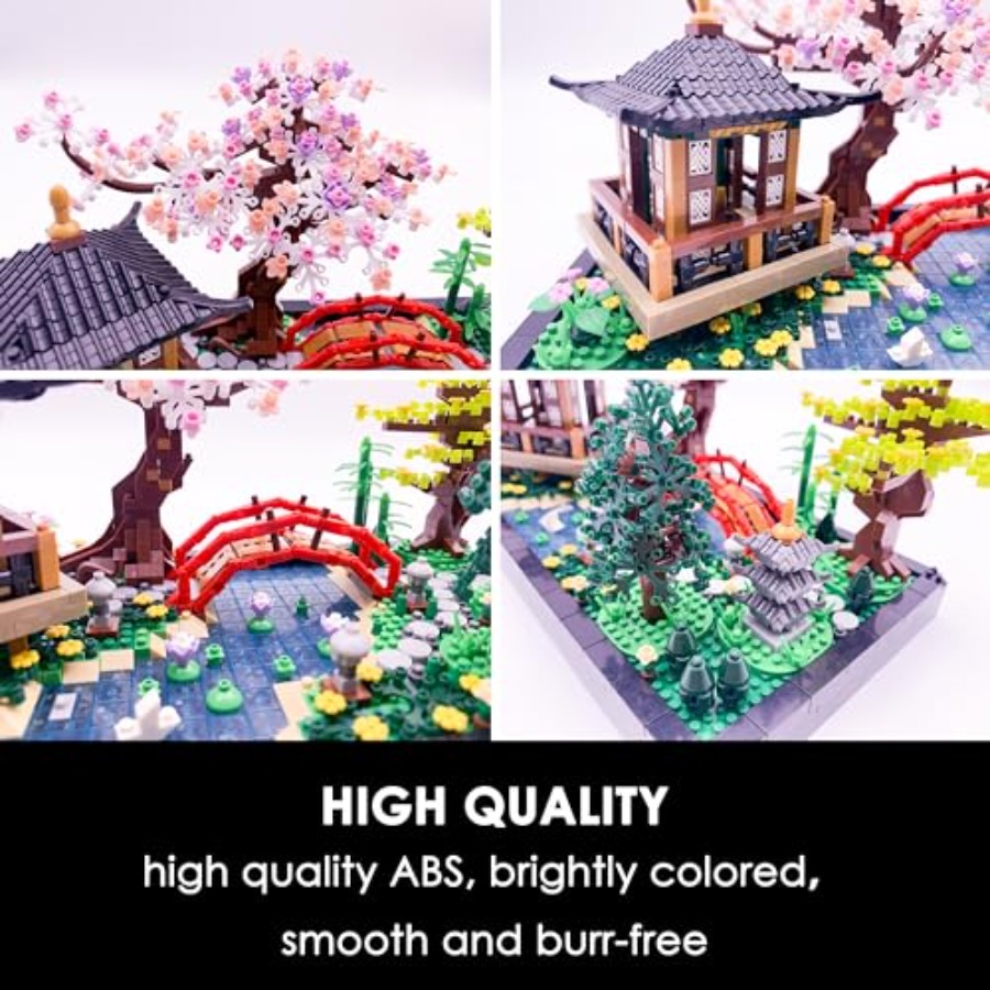 Micro Building Blocks Sets Chi - Bonsai Zen Garden Lego avaliação e preço