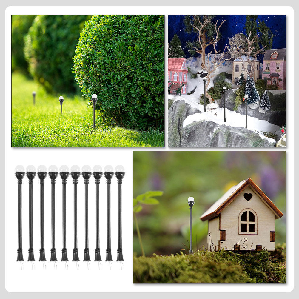20Pcs Miniature Street Lamp Hi - Bonsai Garden House avaliação e preço