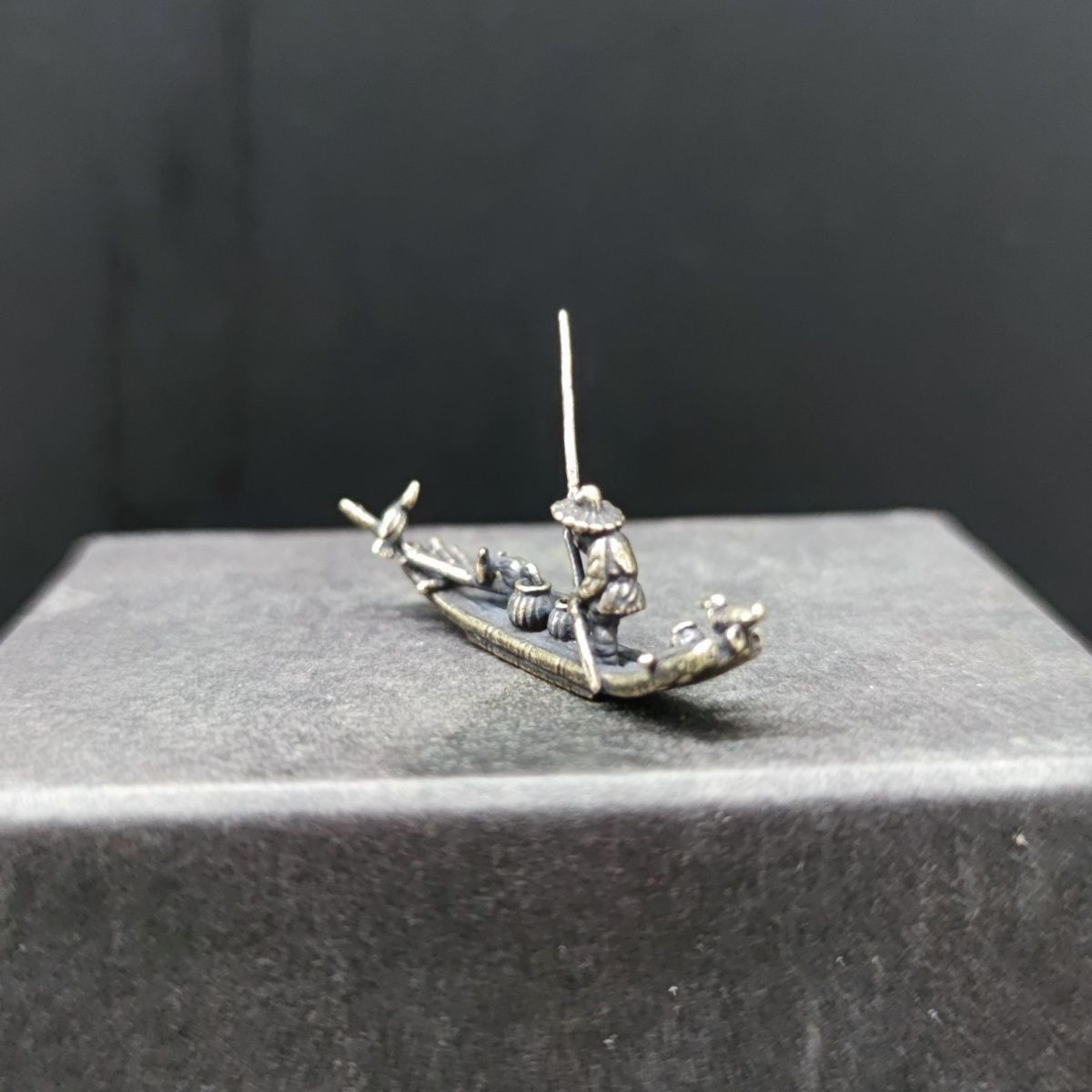 Ancient Style Raft Pure Brass  - Bonsai Rock Garden avaliação e preço