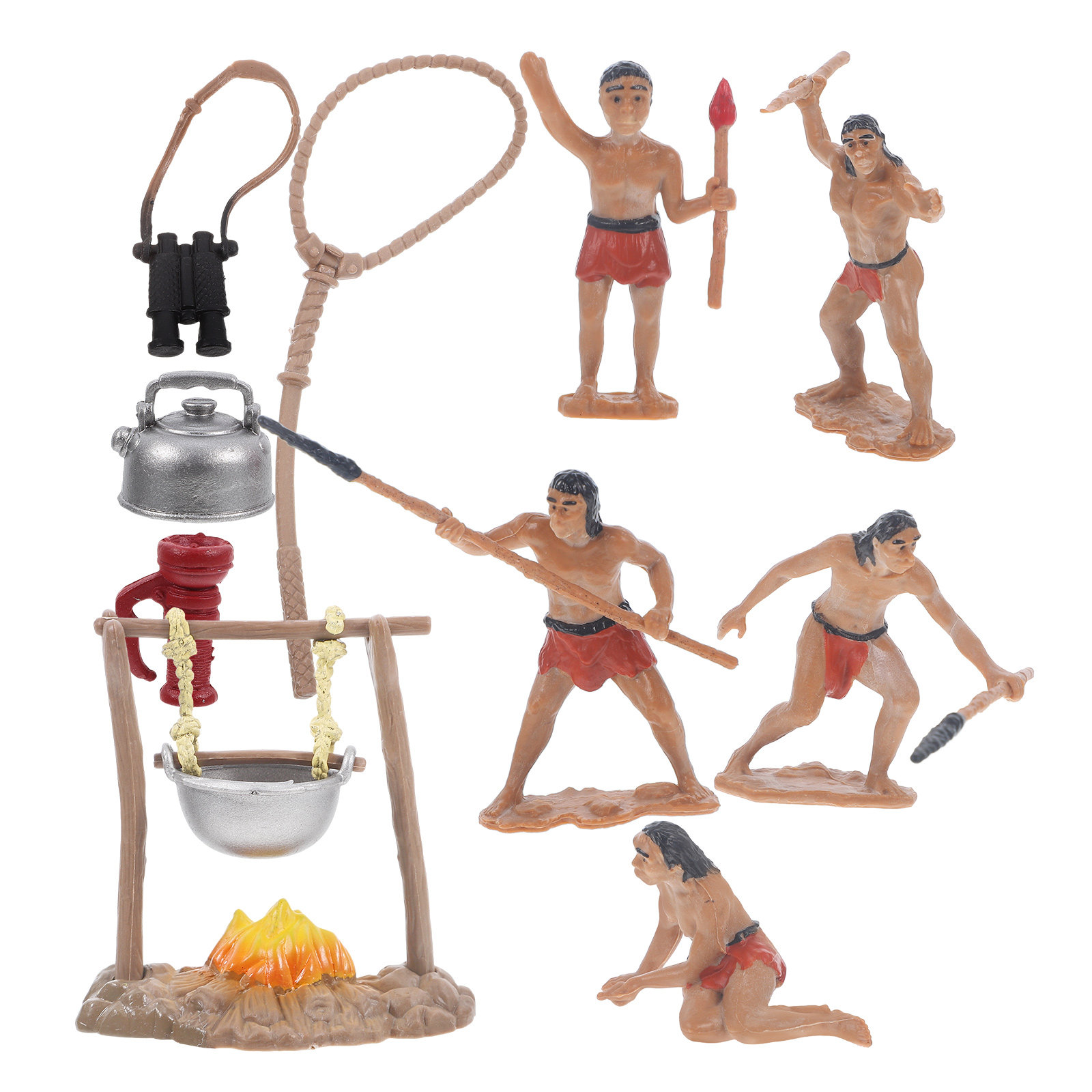 1Set Mini Primitive Men Decor  - Bonsai Tool Set avaliação e preço