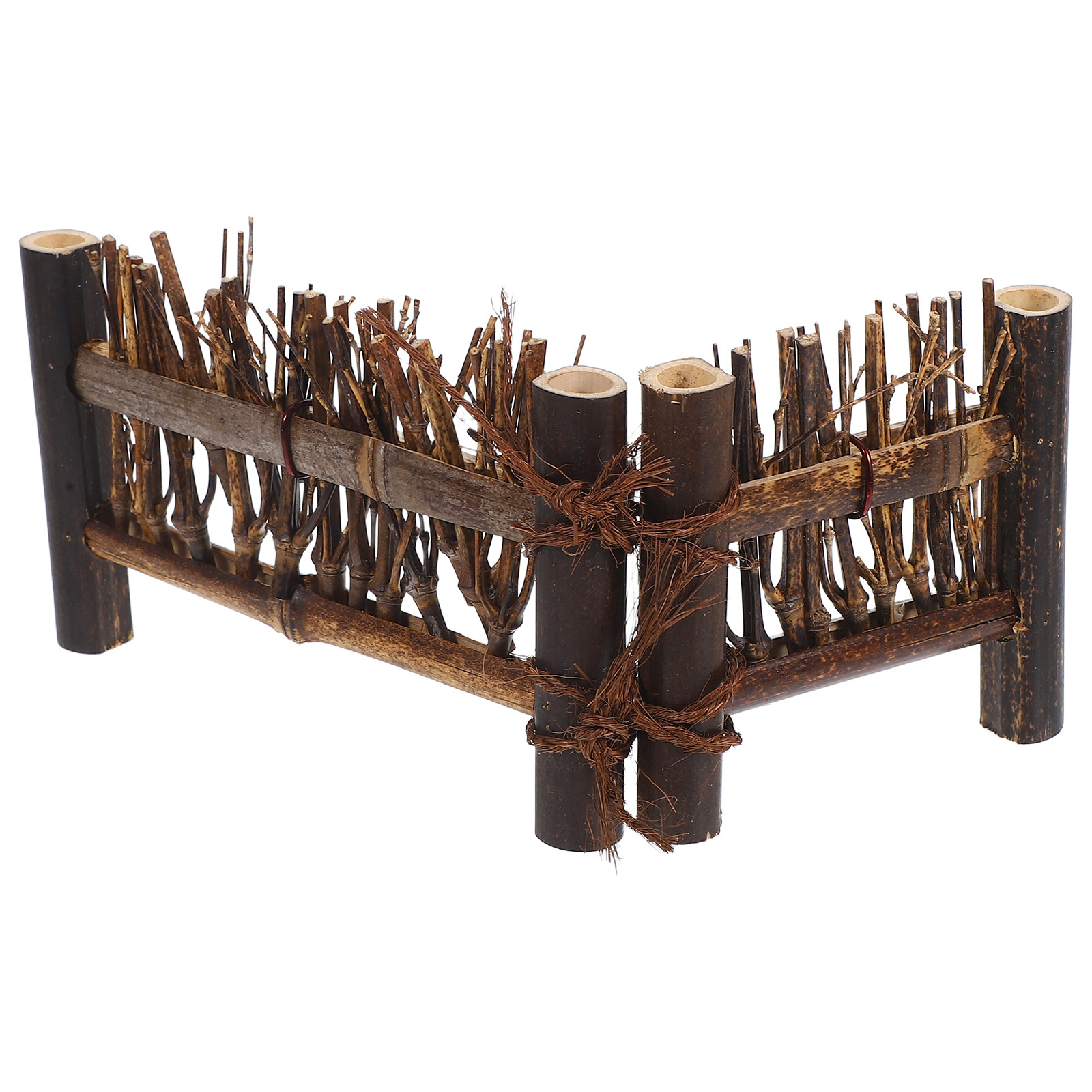 Miniature Wooden Picket Fence  - Bonsai Garden Sushi avaliação e preço